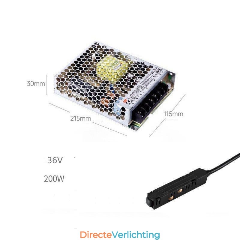 Magnetische railverlichting inbouwspot decoratieve verlichting 3M 36V