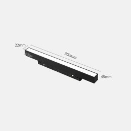 Inbouwspot Magnetische railverlichting Decoratieve verlichting 3M*2