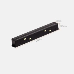 Inbouwspot Magnetische railverlichting Decoratieve verlichting 3M*2