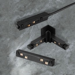 Magnetische railverlichtingsaccessoires Verzonken railhoekverbinding