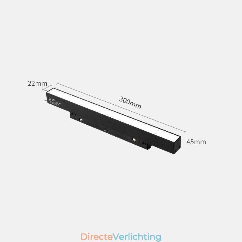 Magnetische railverlichting inbouwspot decoratieve verlichting 6M*2
