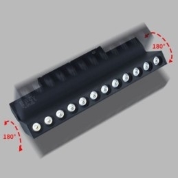 Verzonken railroosterspot Railstripspot Magnetische vouwroosterspot 36V