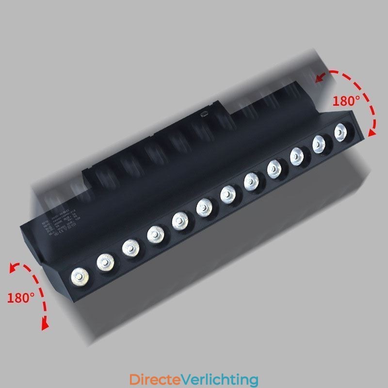 Verzonken railroosterspot Railstripspot Magnetische vouwroosterspot 36V