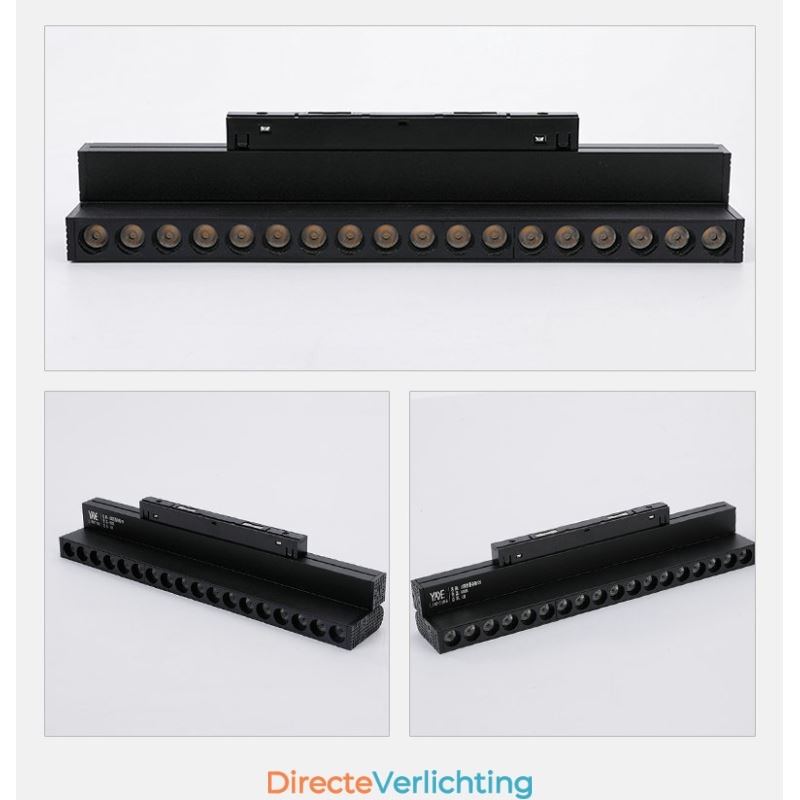 Verzonken railroosterspot Railstripspot Magnetische vouwroosterspot 36V