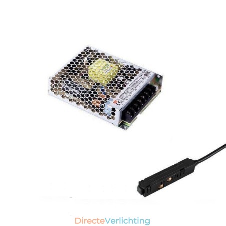 Track Light Driver 200W 36V Driver Voeding Met Een Magnetische Track Power Connector Track Light Driver 200W 36V Driver Voeding Met Een Magnetische Track Power Connector