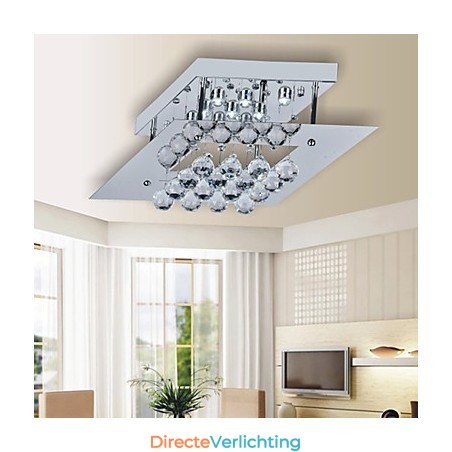 Moderne eigentijdse kristal gegalvaniseerde metalen inbouw Moderne eigentijdse kristal gegalvaniseerde metalen inbouw