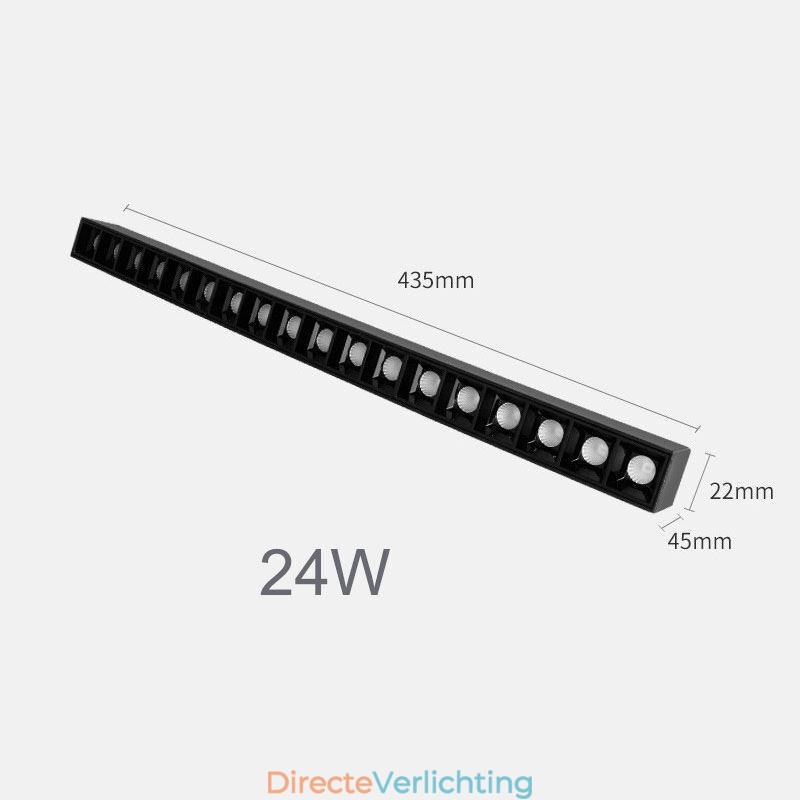 Verzonken railroosterspot Stripspot Magnetische railroosterspot 36V