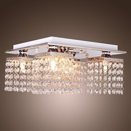 Plafondlamp Kristal Modern 5 Lampen