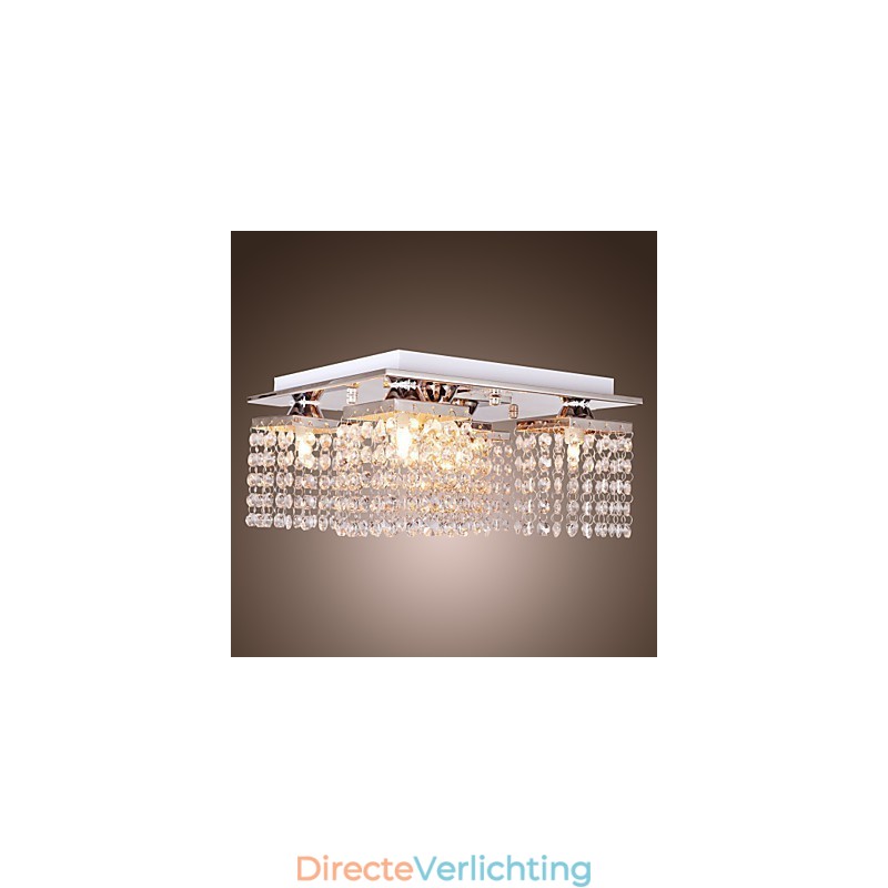 Plafondlamp Kristal Modern 5 Lampen