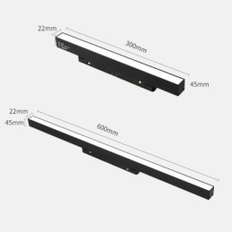 Track Lineaire verlichting Magnetische inbouwspot Schijnwerper 36V
