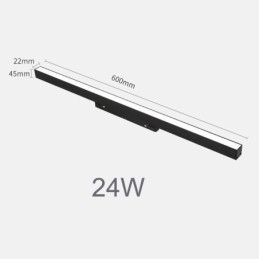Track Lineaire verlichting Magnetische inbouwspot Schijnwerper 36V