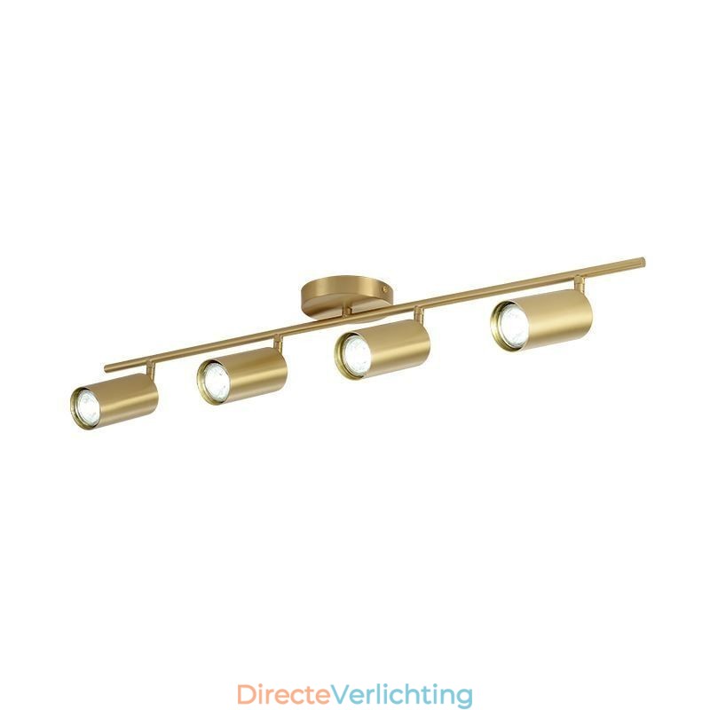 Nordic messing plafondlamp voor inbouw