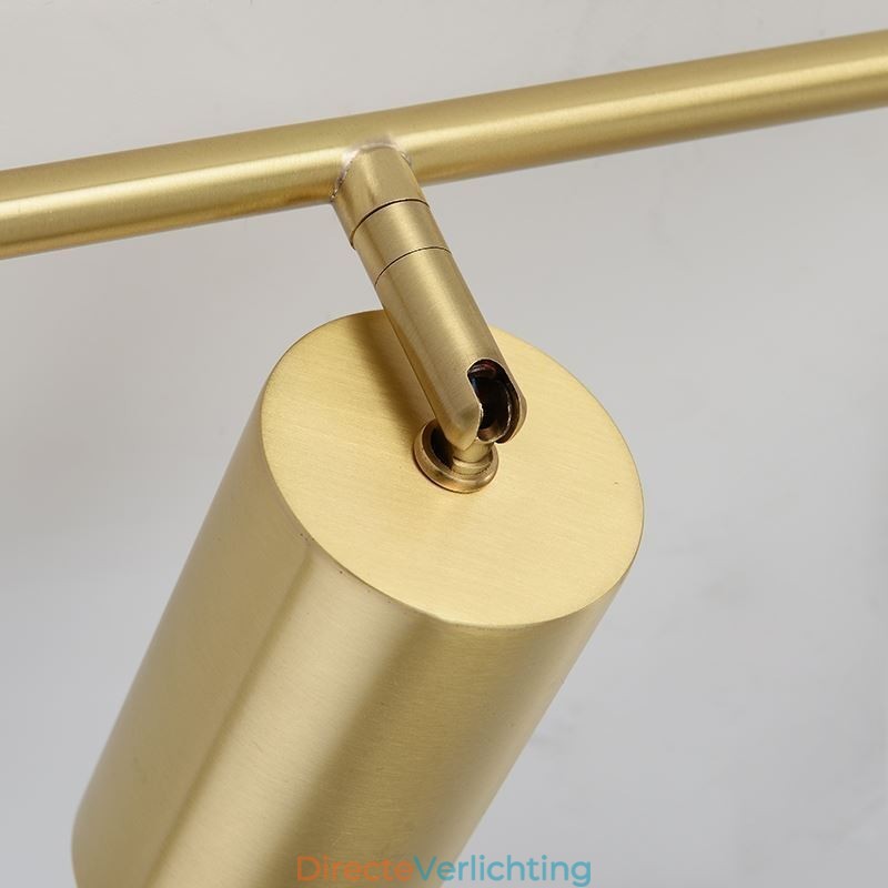 Nordic messing plafondlamp voor inbouw