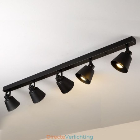 Rustieke vintage spotlight industriële ijzeren railverlichting Rustieke vintage spotlight industriële ijzeren railverlichting