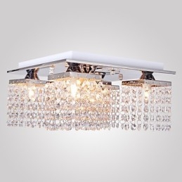 Plafondlamp Kristal Modern 5 Lampen
