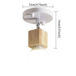 Eenvoudige Mini Spotlight Moderne Witte Plafondlamp (Enkele Lamp)