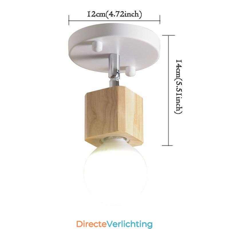 Eenvoudige Mini Spotlight Moderne Witte Plafondlamp (Enkele Lamp)
