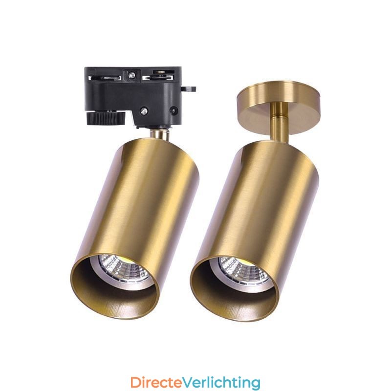 Moderne eenvoudige spot aluminium plafondraillamp