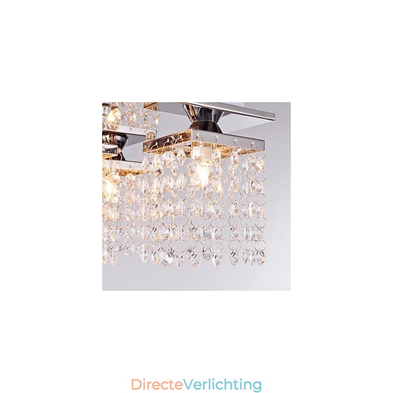 Plafondlamp Kristal Modern 5 Lampen