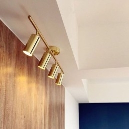 Moderne eenvoudige spot aluminium plafondraillamp