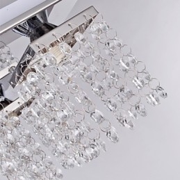 Plafondlamp Kristal Modern 5 Lampen