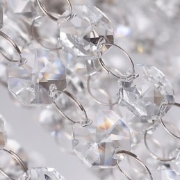 Plafondlamp Kristal Modern 5 Lampen