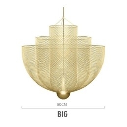 Nordic Grid Designer Creatieve en unieke vorm kunst decoratieve hanglamp