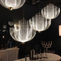 Nordic Grid Designer Creatieve en unieke vorm kunst decoratieve hanglamp