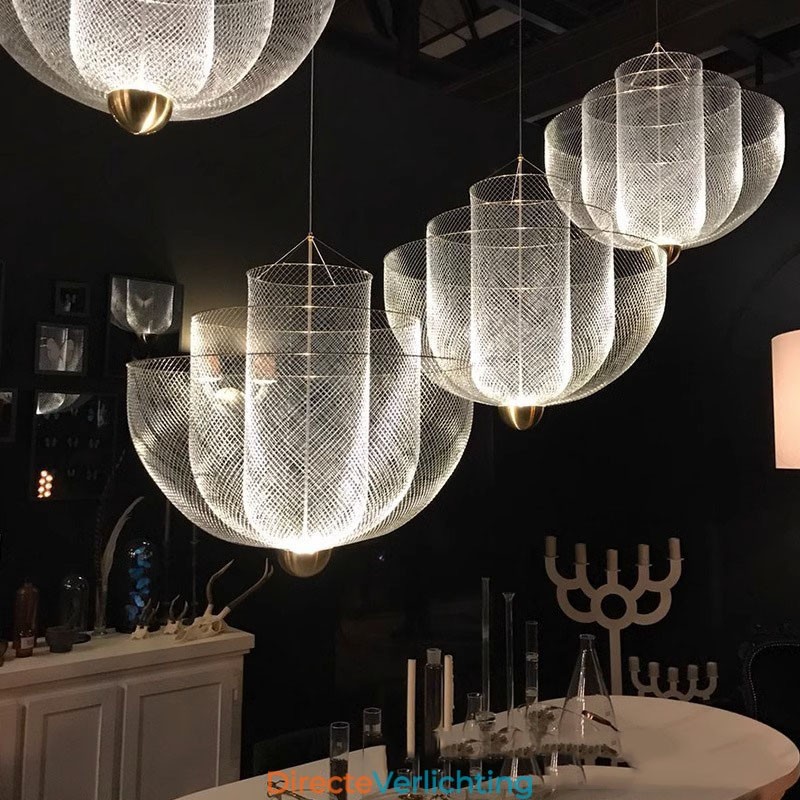 Nordic Grid Designer Creatieve en unieke vorm kunst decoratieve hanglamp