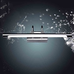 RVS Spiegellampen Acryl Badkamer Wandlampen Make-up Lampen Koud Wit Warm Wit (Afmeting: 57X13.5X15)