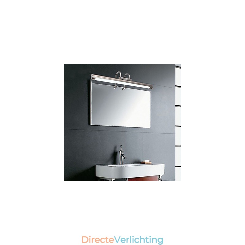 RVS Spiegellampen Acryl Badkamer Wandlampen Make-up Lampen Koud Wit Warm Wit (Afmeting: 57X13.5X15)