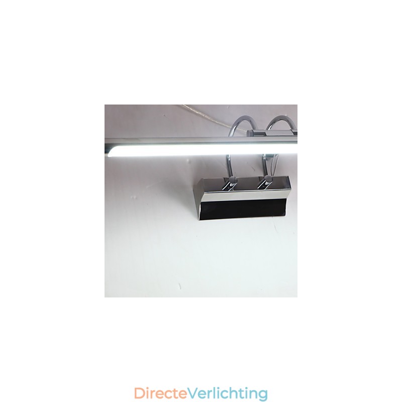 RVS Spiegellampen Acryl Badkamer Wandlampen Make-up Lampen Koud Wit Warm Wit (Afmeting: 57X13.5X15)