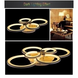 Elegante design plafondlamp van acryl
