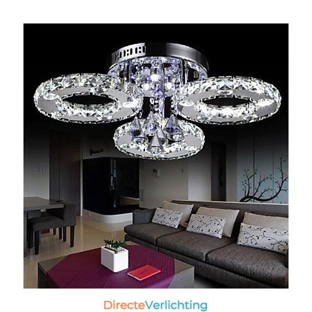 Moderne eigentijdse kristalchroom metalen inbouw Moderne eigentijdse kristalchroom metalen inbouw
