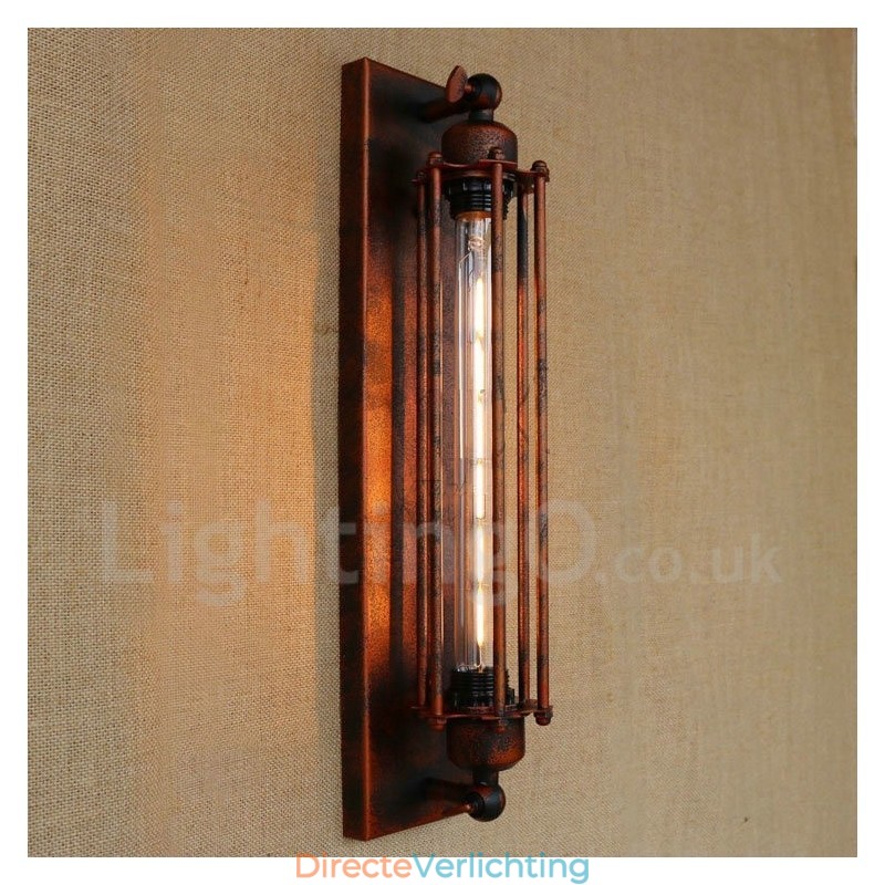 Europa Retro Kledingwinkel Restaurant Scène Decoratieve Kunst Wandlamp