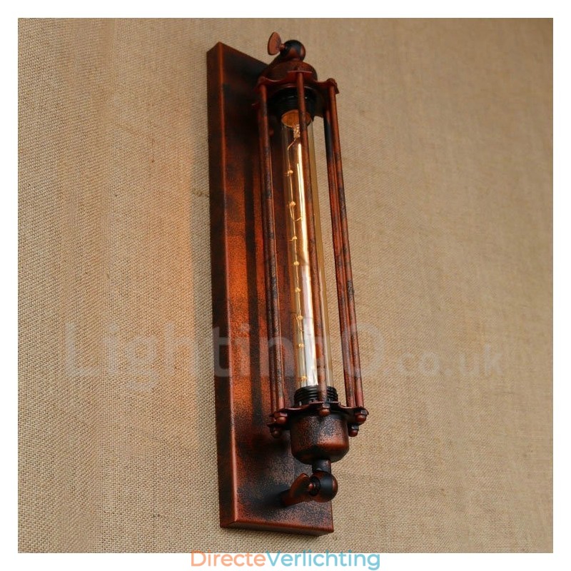 Europa Retro Kledingwinkel Restaurant Scène Decoratieve Kunst Wandlamp