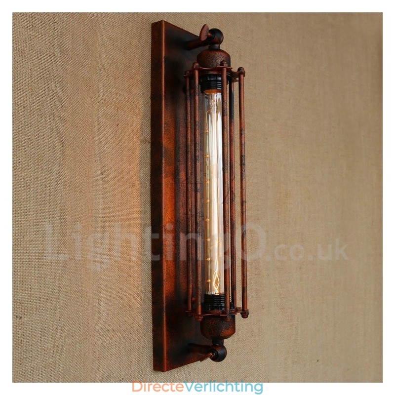 Europa Retro Kledingwinkel Restaurant Scène Decoratieve Kunst Wandlamp