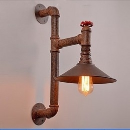 De pijpenmuur Retro Creatief Land
