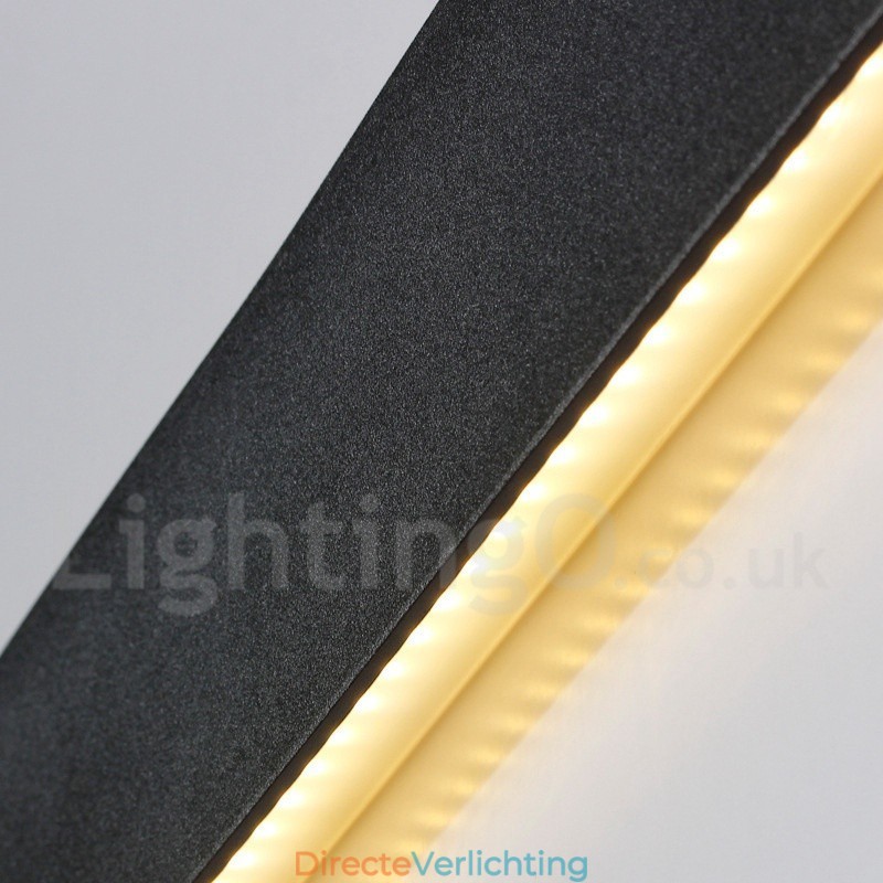 Lange moderne eigentijdse wandlampen en wandlampen voor binnen Metalen wandlamp IP 44 voor badkamer Slaapkamer Woonkamer