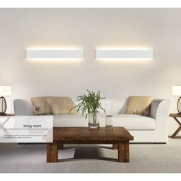Lange moderne eigentijdse wandlampen en wandlampen voor binnen Metalen wandlamp IP 44 voor badkamer Slaapkamer Woonkamer