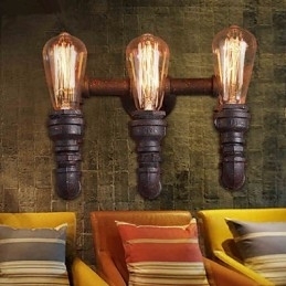 Wandlampen Mini Stijl Rustieke Lodge Metaal