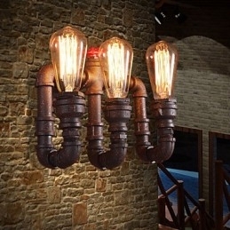 Wandlampen Mini Stijl Rustieke Lodge Metaal
