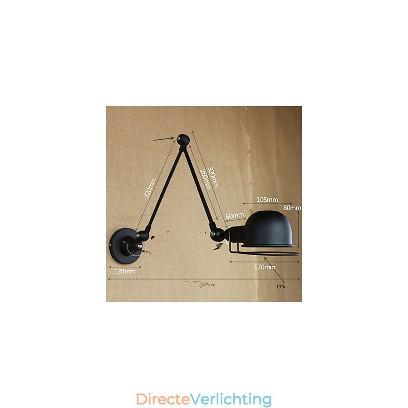 Wandlampen Badkamerverlichting Buitenwandlampen Leeswandlampen Modern Hedendaags Metaal