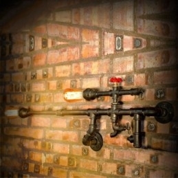 Vintage Industriële Wandlamp Badkamer Keuken Eetkamer Pijp Edison Licht Luxe Eetkamer Bar Wandlampen Lamparas FJ DB2 014A0