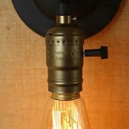 Edison Gloeilamp Gangpad Retro Minimalistisch Nachtkastje Gangpad Café Terras Kanaal Mini Wandlamp