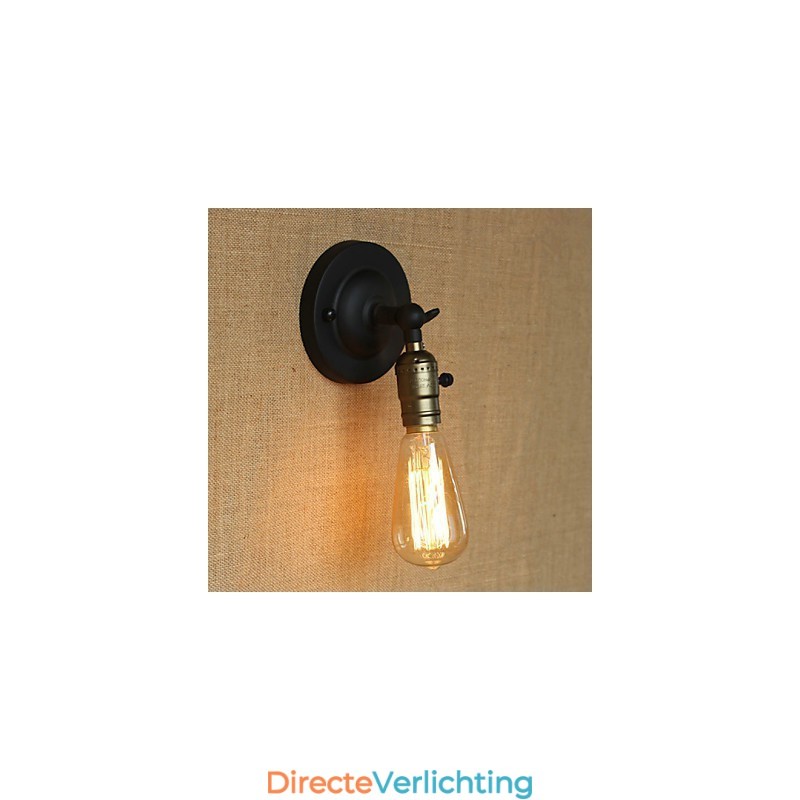 Edison Gloeilamp Gangpad Retro Minimalistisch Nachtkastje Gangpad Café Terras Kanaal Mini Wandlamp