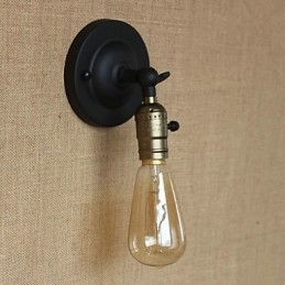 Edison Gloeilamp Gangpad Retro Minimalistisch Nachtkastje Gangpad Café Terras Kanaal Mini Wandlamp