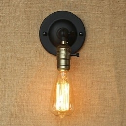 Edison Gloeilamp Gangpad Retro Minimalistisch Nachtkastje Gangpad Café Terras Kanaal Mini Wandlamp