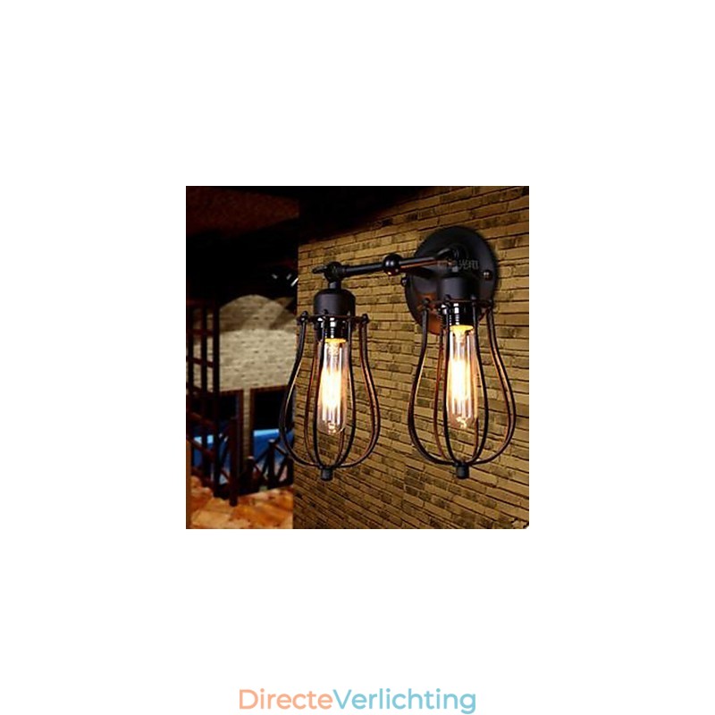 Township Dubbele Grapefruit Wandlamp