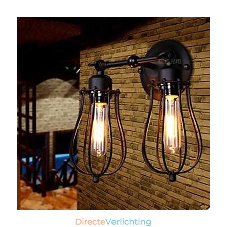 Township Dubbele Grapefruit Wandlamp Township Dubbele Grapefruit Wandlamp